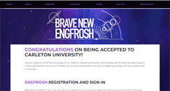 Desktop Screenshot of engfrosh.com